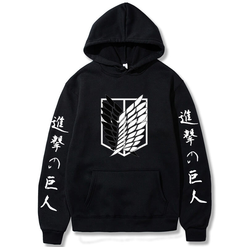 Attack on Titan Wings of Freedom Hoodie Attack on Titan Merch