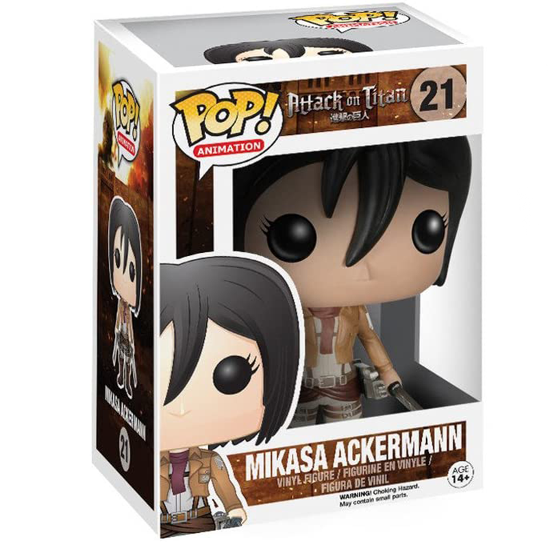 Mikasa Ackermann POP Figure Attack on Titan Merch