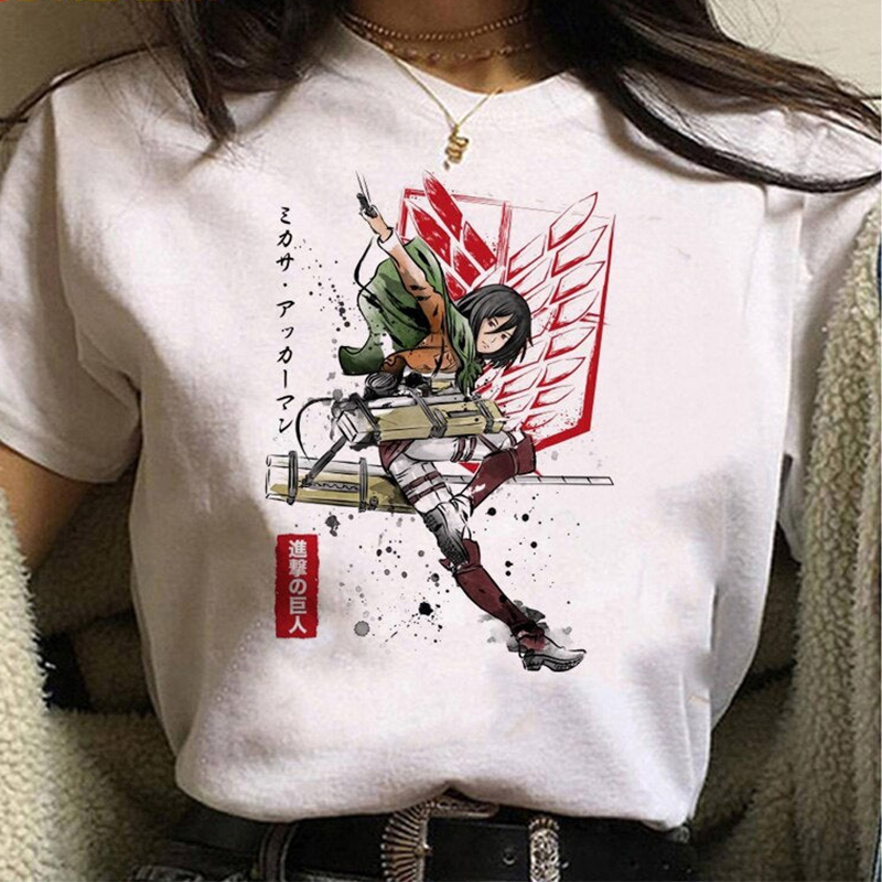 Mikasa T-Shirt Attack on Titan Merch