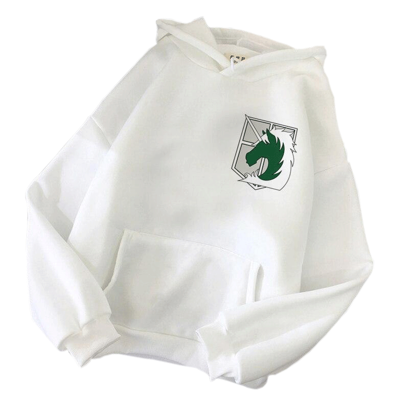 Military Police Regiment Hoodie White