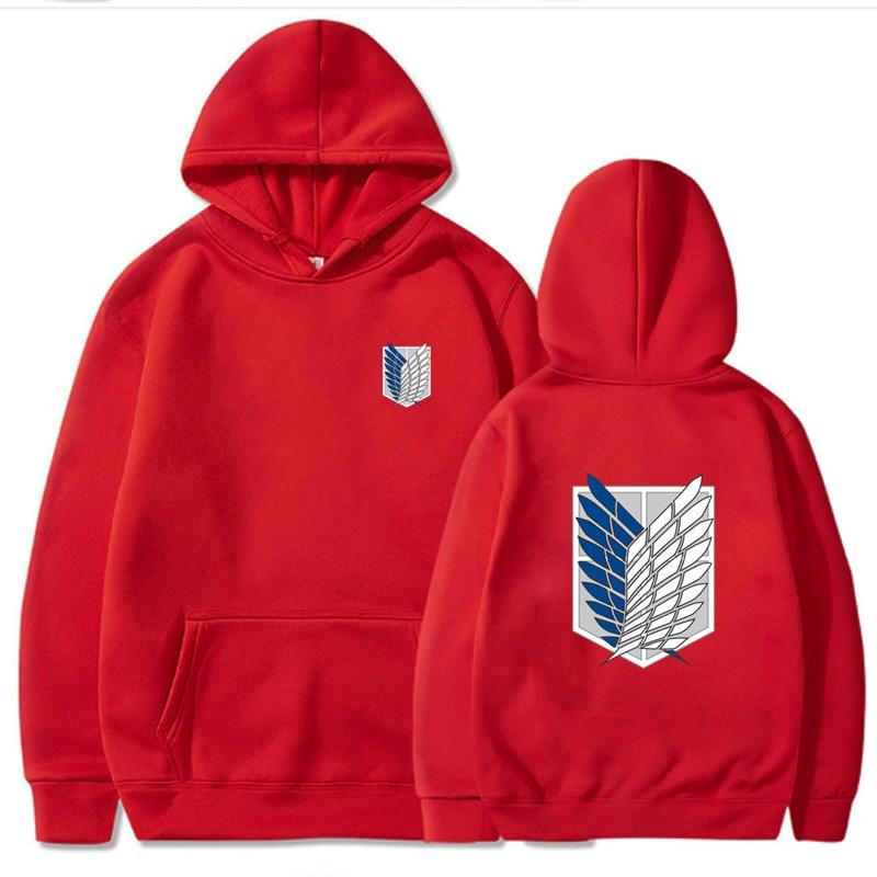 Red Survey Corps Hoodie