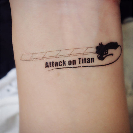 AoT Sword Tattoo Attack on Titan Merch