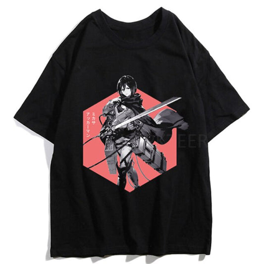 AoT Mikasa Shirt Attack on Titan Merch