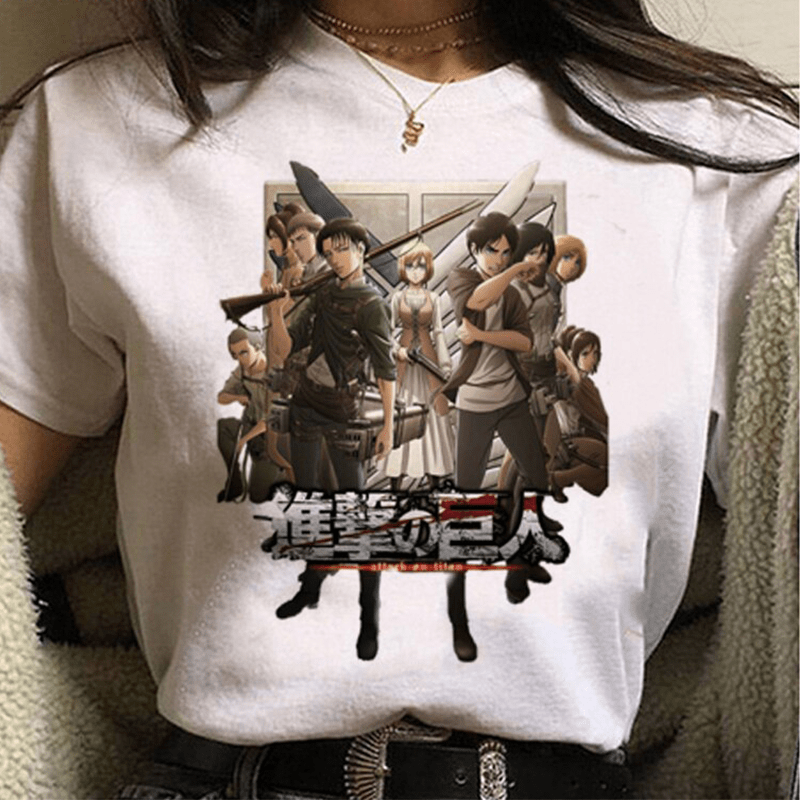 Shingeki no Kyojin T-Shirt Attack on Titan Merch